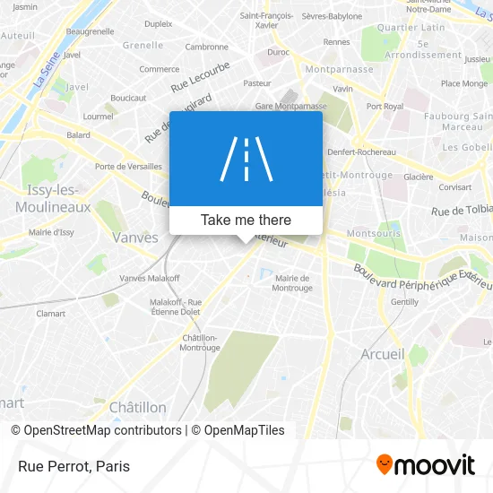 Rue Perrot map