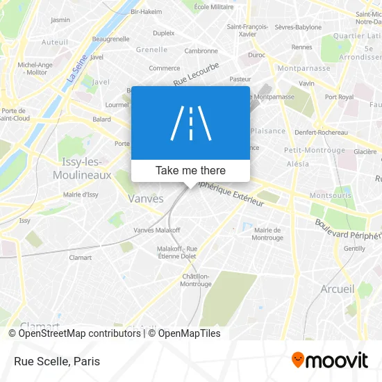 Rue Scelle map