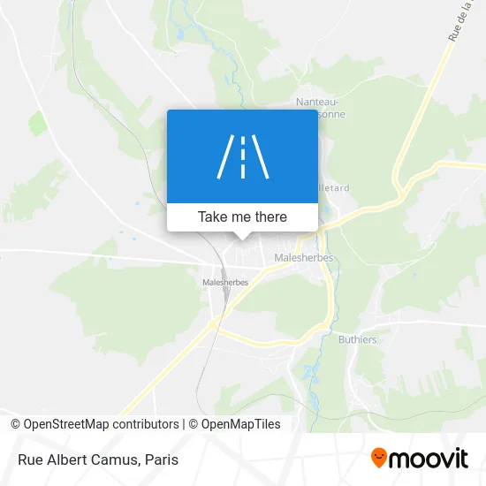 Rue Albert Camus map