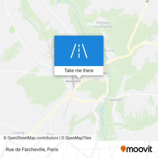 Rue de Farcheville map