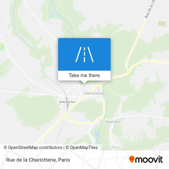 Rue de la Charlotterie map