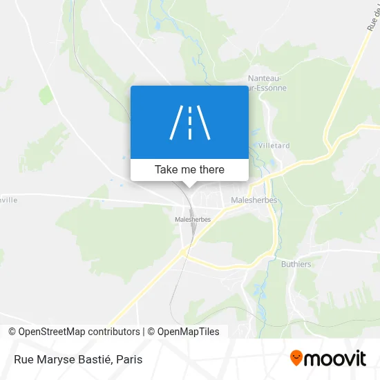 Rue Maryse Bastié map