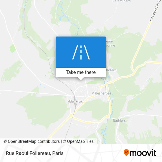 Rue Raoul Follereau map