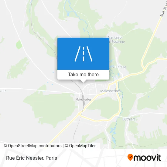 Rue Éric Nessler map