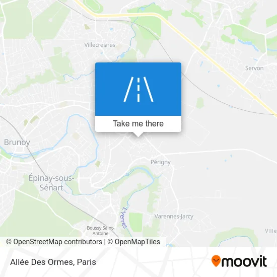 Allée Des Ormes map