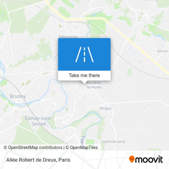 Allée Robert de Dreux map