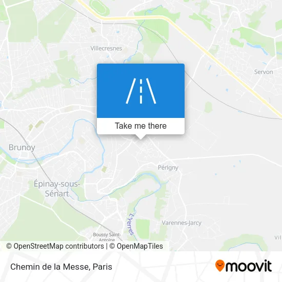 Chemin de la Messe map