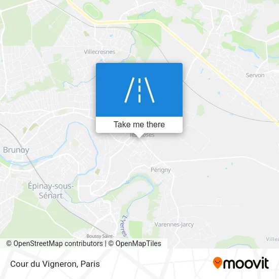 Cour du Vigneron map