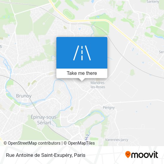 Rue Antoine de Saint-Exupéry map