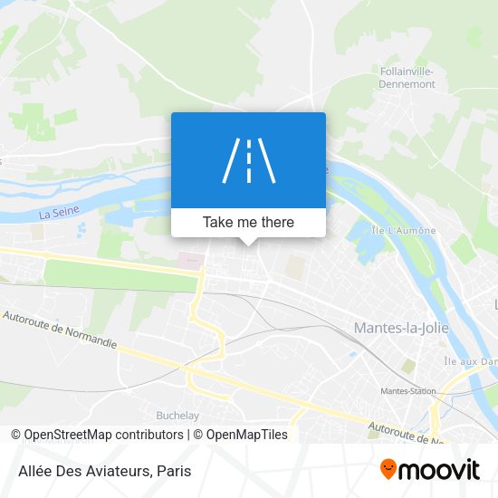 Allée Des Aviateurs map