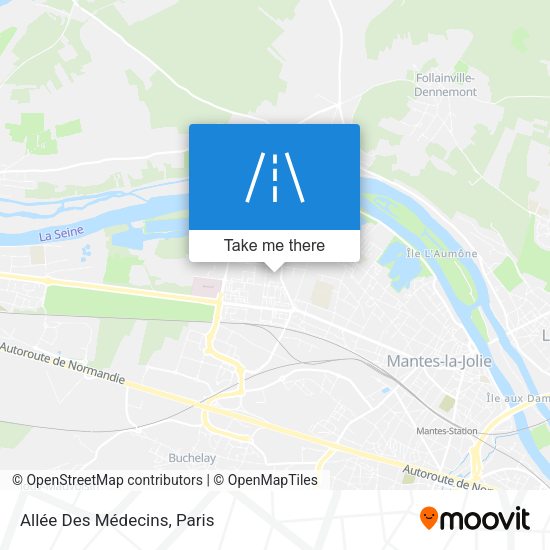 Allée Des Médecins map