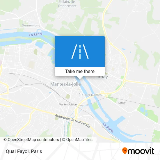 Quai Fayol map