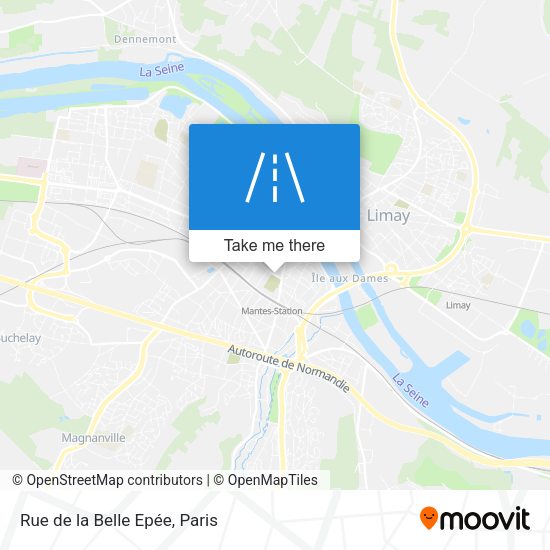 Rue de la Belle Epée map
