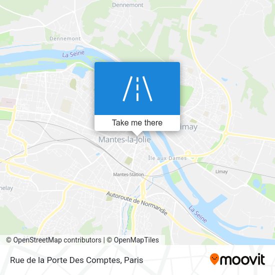 Rue de la Porte Des Comptes map