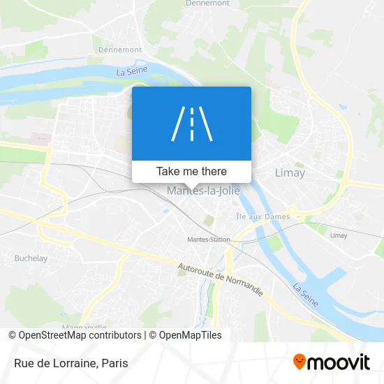 Rue de Lorraine map
