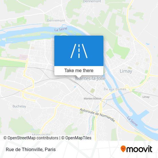 Rue de Thionville map