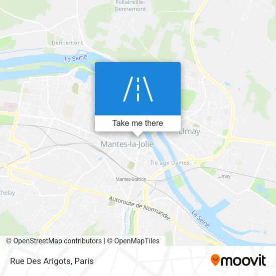Rue Des Arigots map