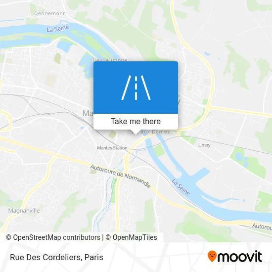 Rue Des Cordeliers map