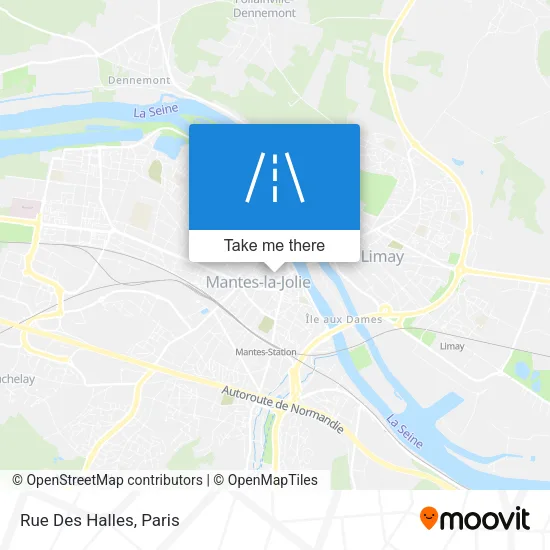 Rue Des Halles map