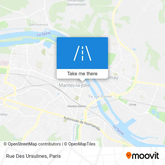 Rue Des Ursulines map