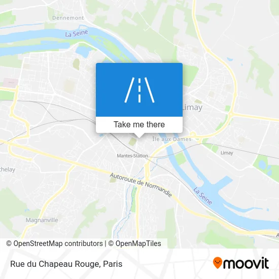 Rue du Chapeau Rouge map