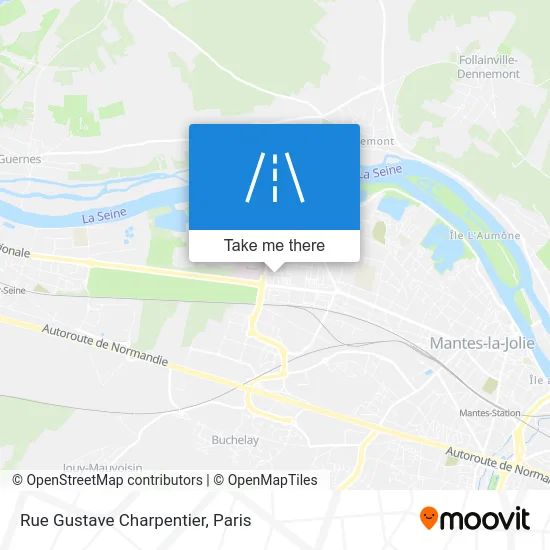 Rue Gustave Charpentier map