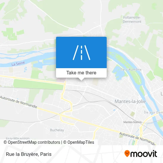 Rue la Bruyère map