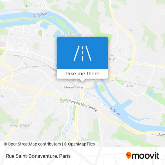 Rue Saint-Bonaventure map