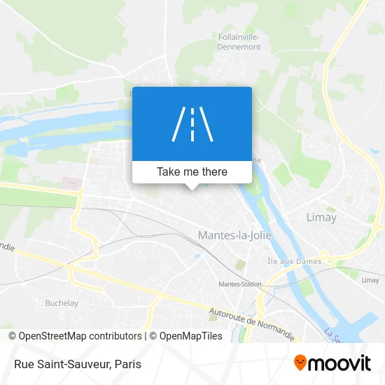 Rue Saint-Sauveur map