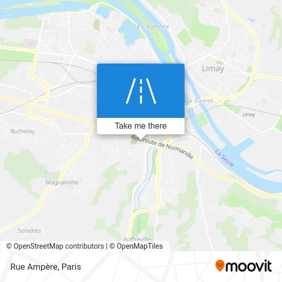 Rue Ampère map