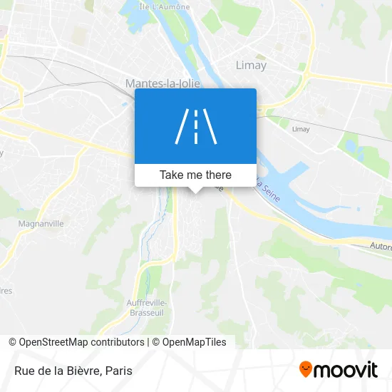 Rue de la Bièvre map
