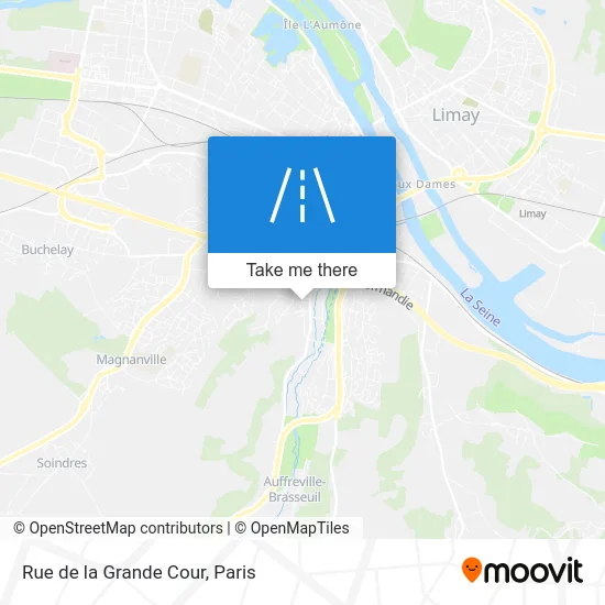 Rue de la Grande Cour map