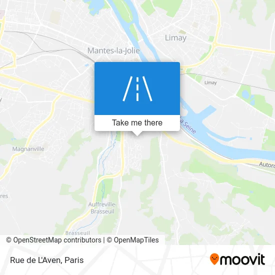 Rue de L'Aven map