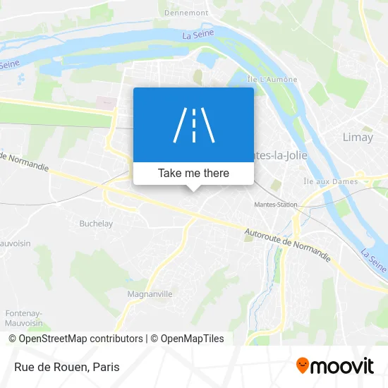 Rue de Rouen map