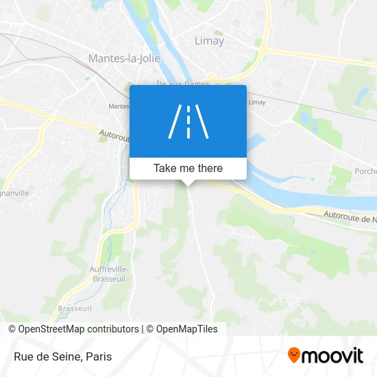 Rue de Seine map