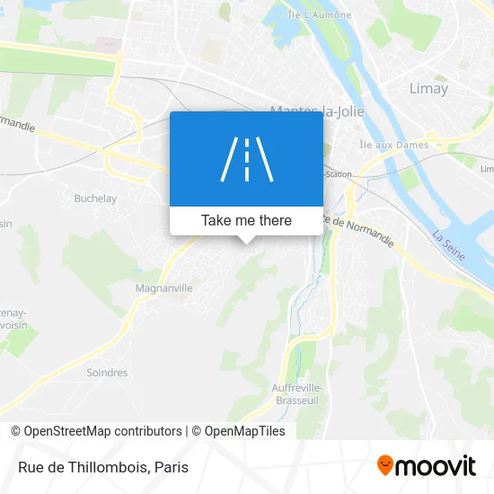 Rue de Thillombois map