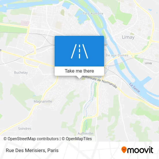 Rue Des Merisiers map