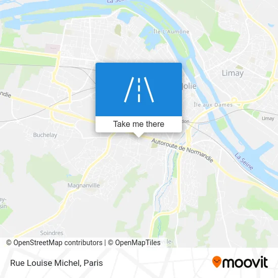 Rue Louise Michel map