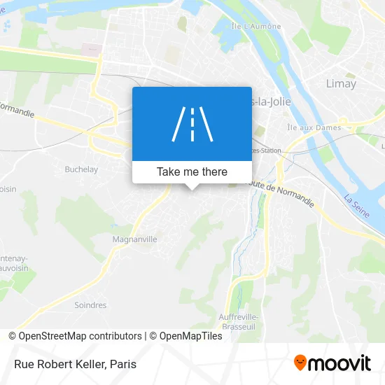 Rue Robert Keller map