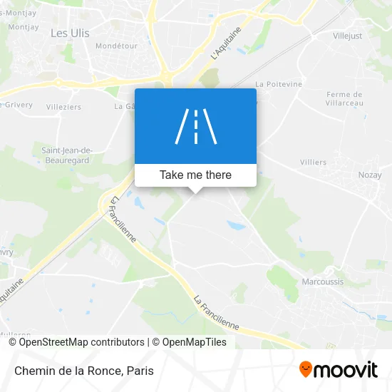 Chemin de la Ronce map