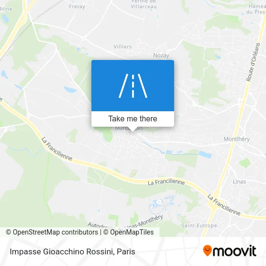 Impasse Gioacchino Rossini map