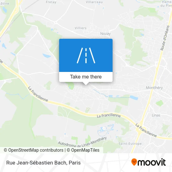 Rue Jean-Sébastien Bach map
