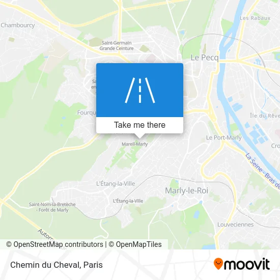 Chemin du Cheval map