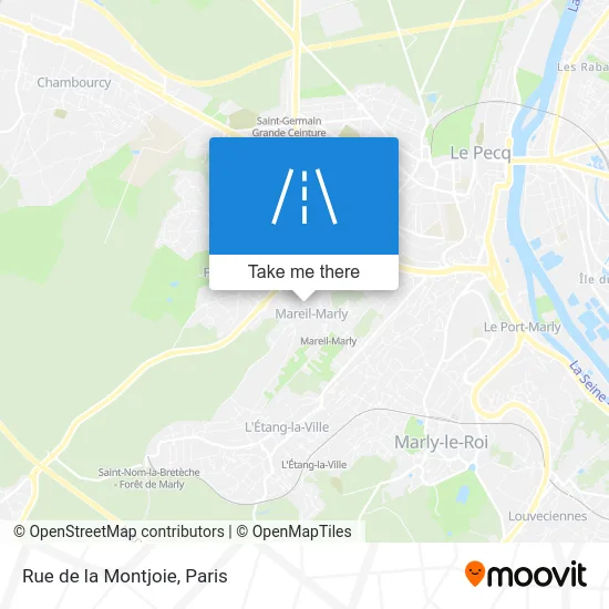 Rue de la Montjoie map