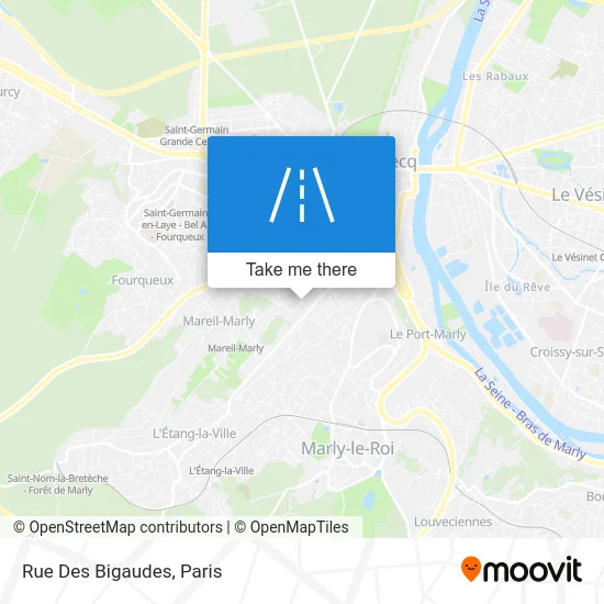 Rue Des Bigaudes map