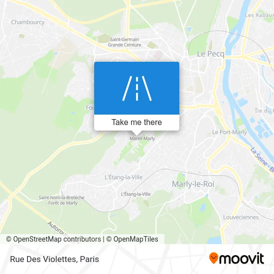 Rue Des Violettes map