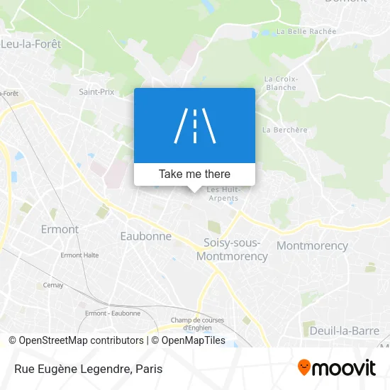Rue Eugène Legendre map