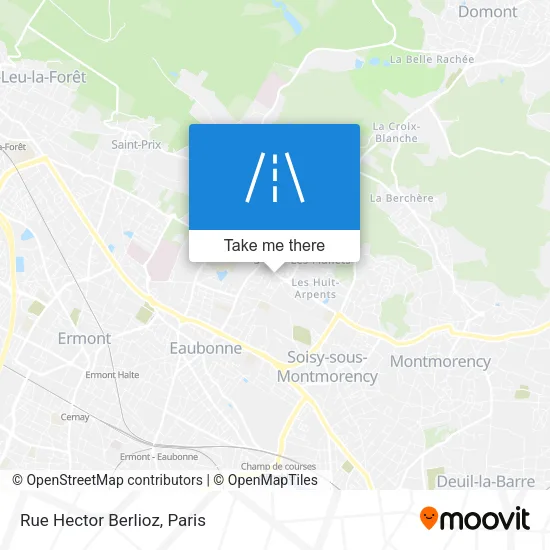Rue Hector Berlioz map
