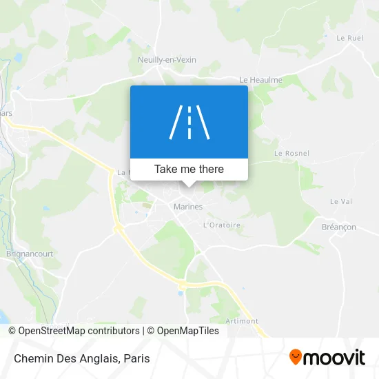 Chemin Des Anglais map