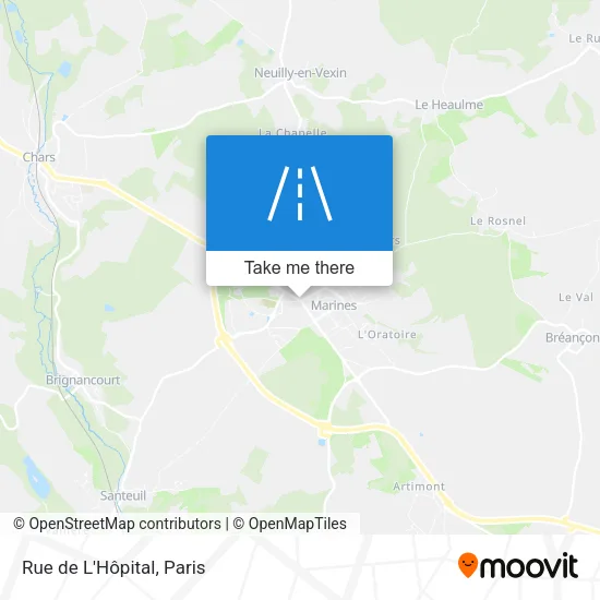 Rue de L'Hôpital map